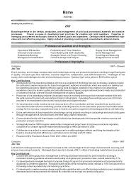 resume executive summary – rekomend.me