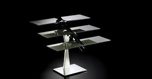 By helmut newton revised by june newton. Coffee Table With Top Made Of Transparent Glass Newton Naos Luxury Furniture Mr