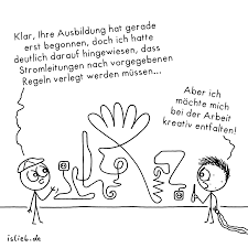 The four approaches are very different. Ausbildung Comic Lustig Ausbildung