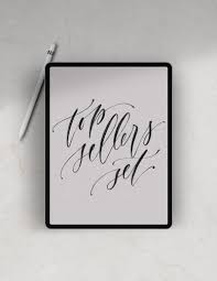 For people advancing in digital lettering to learn different effects, this is a starter pack for $16 only. Top Selling Procreate Brush Bundle Shop Saffron Avenue Brand Styling Modern Calligraphy Lifestyle Blog Www Saffronavenue Com
