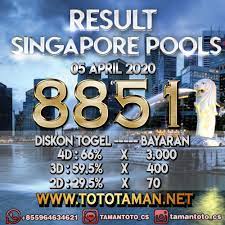 Result Singapore Pools Minggu 05 April 2020 Di 2020 Rabu Poker Shio