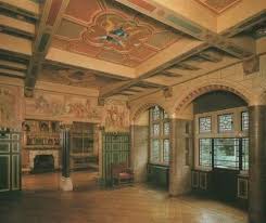 Book at tower house guest house, oxford. Inside Jimmy Page S Medieval Home In London This Is The Main Hall At Tower House Painted To Look Like A St Medieval Home London Architecture Homes In London