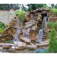 Large round backyard fountain idea 9. Fountain Waterfall For Outdoor Decoration Rs 430000 Piece Wave Fountains Id 21724907673