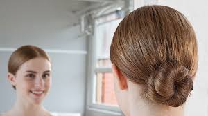 Low bun hairstyles of blonde haired ladies. Hair Style How To Low Slick Bun Youtube