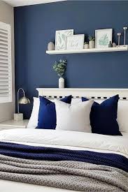 How To Decorate Your Room Without Buying Anything Decorating Tips Tricks In 2020 Blue Bedroom Walls Remodel Bedroom Blue Master Bedroom