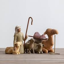 Awe And Wonder Willow Tree Nativity Shepherd Stable Animals Willow Tree Nativity Set Willow Tree Nativity Willow Tree