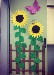 Sunflower Door Decoration Funnycrafts School Door Decorations Spring Door Decoration Door Decorations Classroom