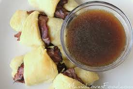 French Dip Crescents Mama Loves Food