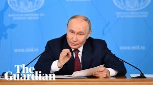 Vladimir Putin issues fresh demands to Ukraine to end war | Vladimir Putin  | The Guardian
