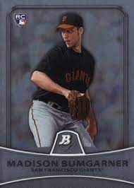 Madison bumgarner rookie cards are sure to rise if the giants can be successful. Madison Bumgarner Cards And Rookie Card Guide