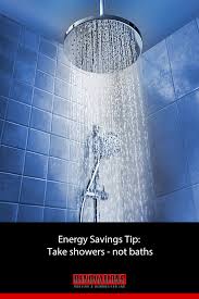 Energy Savings Tip Take Showers Not Baths In 2020