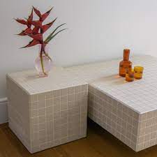 Your table is beautiful and i am inspired. Buy Cube Side Tables Australia Australia Made Square Side Tables Fleur Studios