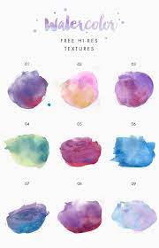 Freebie Free Watercolor Texture Kit Hand Painted Watercolor Splotches Strokes And Backgrounds Darmowe Tekstu Watercolor Texture Watercolor Free Graphics