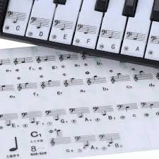 Die 52 aufkleber decken die gebräuchlichsten noten ab und passen auf klaviaturen mit 37, 44, 49, 54, 61, 76 und 88 tasten. Transparent 49 61 Schlussel Elektronische Tastatur 88 Tasten Piano Stab Hinweis Aufkleber Fur Weissen Tasten I1679 Buy Tastatur Aufkleber Tastatur Aufkleber Fur Klavier Galaxy Note Aufkleber Product On Alibaba Com