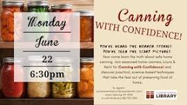 Canning With Confidence