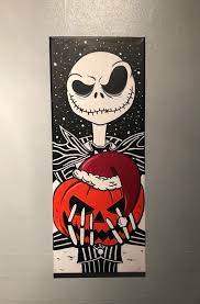 Are you looking for the best images of nightmare before christmas drawings? Jack Skeleington Canvas 3 Nightmare Before Christmas Drawings Halloween Canvas Paintings Diy Canvas Art