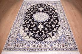 Bestellen sie bereits ab 40€ versandkostenfrei beim testsieger. Nain Perserteppich Wolle Und Seide 230x163 Cm Dunkelblau