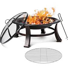 I'm considering upgrading my current stove to one of the larger jotul models. Buy Fixkit 30 Fire Bowl Outdoor Patio Fire Pit With Mesh Spark Screen Cover Bbq Grill Log Grate Firepit Poker Waterproof Cover Wood Burning Stove For Backyard Camping Bonfire Patio Garden Online