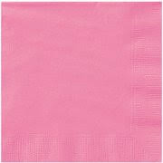 Pink Paper Party Napkins