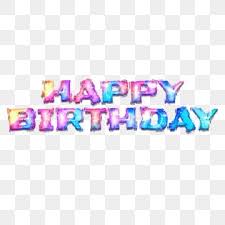 Colorful Happy Birthday Simple Fonts In 2020 Happy Birthday Typography Happy Birthday Wishes Cards Birthday Typography