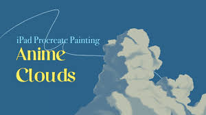 Let's see how professional japanese animator. Let S Make Anime Clouds Procreate Anime Cloud Painting Youtube
