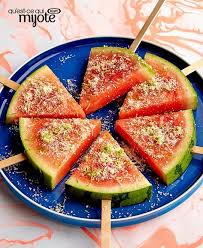 Sucettes A La Salade De Melon D Eau Qu Est Ce Qui Mijote De Kraft Recipe Easy Appetizer Recipes Appetizer Recipes Summer Recipes