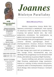 Biuletyn Parafialny