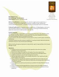 Roles of the investment banker Main Market Co Op General Manager Job Description Salary Range