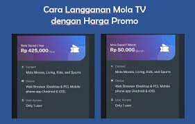 Pada halaman mola tv, kamu akan dihadapkan pada berbagai macam keterangan mulai dari rating, channel yang dihadirkan, deskripsi, hingga langganan mulai rp 50.000 per bulan. Cara Langganan Mola Tv Dengan Harga Promo Terbaru 2021