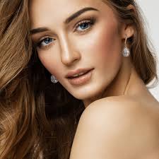 Teardrop Wedding Earrings