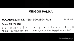 Minggu palma adalah perayaan ini dikenang peristiwa masuknya yesus ke kota yerusalem sebelum ia disalibkan. 28 Maret 2021 Edisi Baru Lama Minggu Palma Tahun B Mazmur Bait Pengantar Injil Youtube