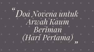 Ruuh juga terdapat dalam setiap jasad manusia. Doa Untuk Orang Meninggal Katolik