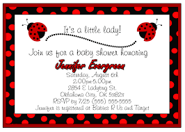 Make custom invitations and announcements for every special occasion! Ladybug Baby Shower Invitation Design Kustom Kreations