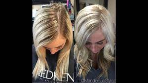 How To Retouch Highlights Educational Hair Color Techniques Diy Hair Color Blonde Hair At Home