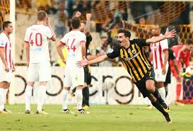 ↑ «θρυλικό και παλικαρίσιο νταμπλ». Aek Olympiakos 3 2 Sdna