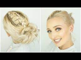 Frisur Fur Den Sport Longbob Olesjaswelt Youtube Sportfrisuren Haar Styling Frisuren