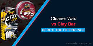 And to some extent a beauty accessory which draws the attention of other car owners as you drive by the block because your vehicle looks sparkling clean and shiny. Cleaner Wax Vs Clay Bar Here S The Difference