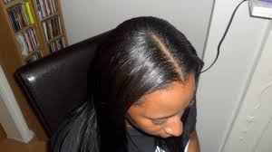 45+ amazing middle part sew in hairstyles. Middle Part Sew In Weave Tutorial And Braid Pattern Diva Straight Kim K Kurlz Youtube