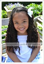 The hairstyle is a gorgeous braided flower hairstyle! Little Black Flower Girl Hairstyles Novocom Top