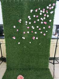 Decor flower wall decor grass thuja dried flower vase flovers artifici flower grass fluted wall panel ins artificial plants fake plant backdrop stripe flowers brides purple artificial leaves. Utubemakeup Howto How I Made My Artificial Grass Backdrop Background Grass Backdrops Artificial Grass Flower Wall Backdrop