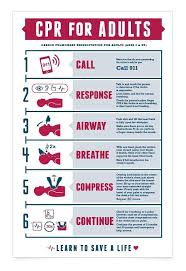 cpr chart by kelsey collins via behance first aid cpr