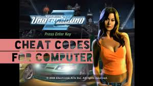 In addition to an ori. Need For Speed Underground 2 Cheat Codes For Pc Youtube
