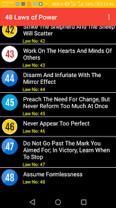 Download the 48 laws of power on pc \u0026 mac with appkiwi apk downloader . 48 Laws Of Power For Android Apk Download