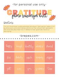 Download the pdf of this lesson. Photo Scavenger Hunt Gratitude Activity Free Printable Bre Pea Gratitude Activities Photo Scavenger Hunt Thankful Activities