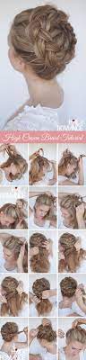 New Braid Tutorial The High Braided Crown Hairstyle Hair Romance Hair Styles Hair Braid Crown Tutorial Crown Hairstyles