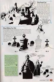 The Mike Mignola Guide To Graveyards From The November 1997 Edition Of Wizard Magazine Mike Mignola Art Mike Mignola Comic Book Drawing
