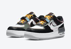 Nike Air Force 1 Shadow Fresh Perspective Black White Spiral Sage Release Date Sneaker Debut