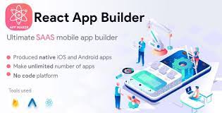 Andromo app builder lets you choose from a dozen of features. React App Builder Saas Unlimited Number Of Apps By Mobidonia Codecanyon
