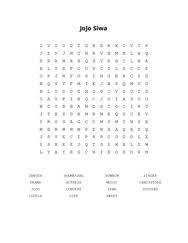 Jojo siwa opened up about figuring out her sexuality and said she technically identifies as pansexual. Jojo Siwa Word Search