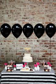 Black And White Bridal Shower Ideas 100 Beautiful Bridal Shower Themes Ideas Kate Spade Bridal Shower Bridal Shower Theme Pink Desserts